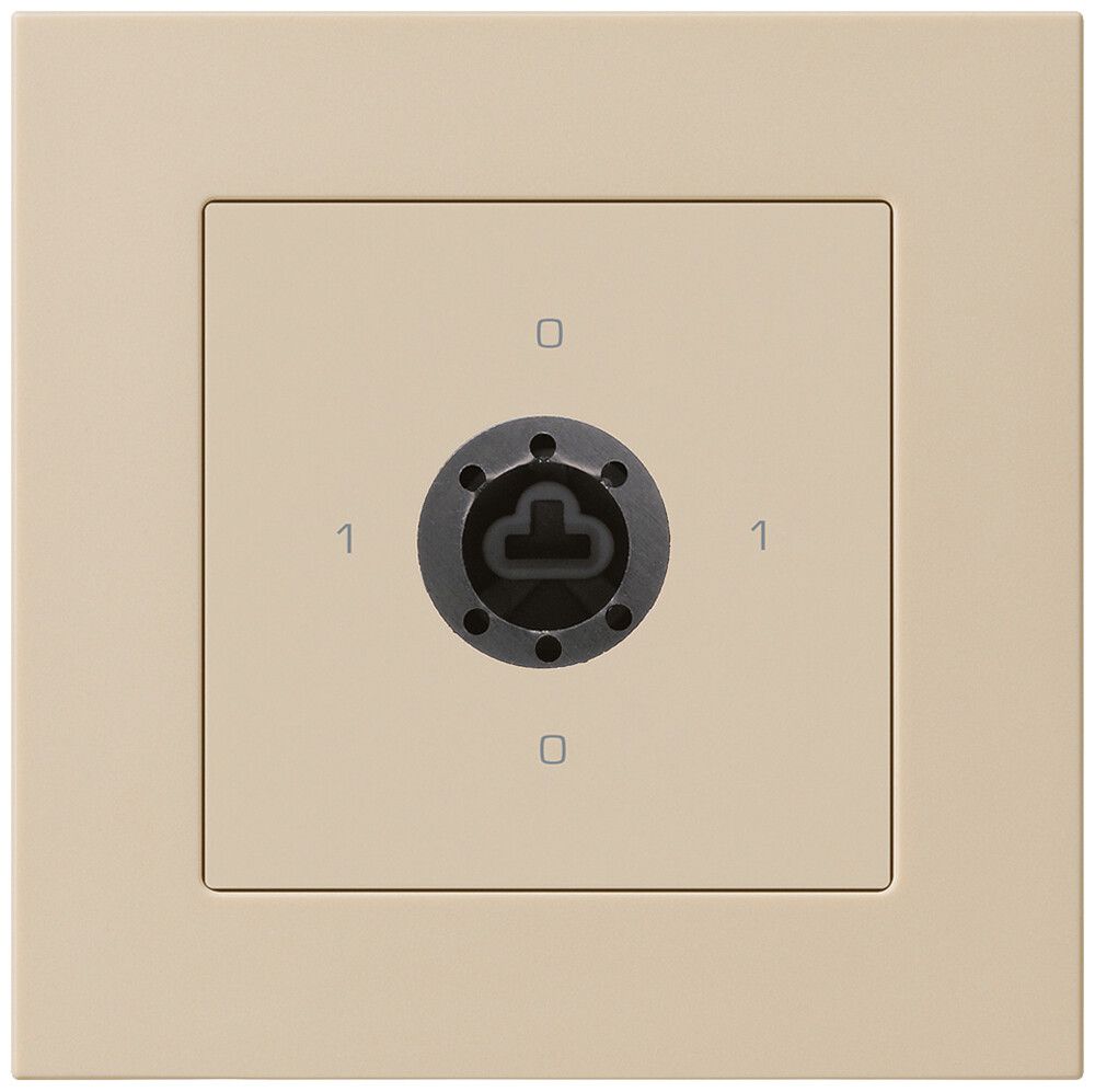 UP-Drehschalter kallysto.pro 0/3L beige für Sicherheitsschloss ohne Zylinder