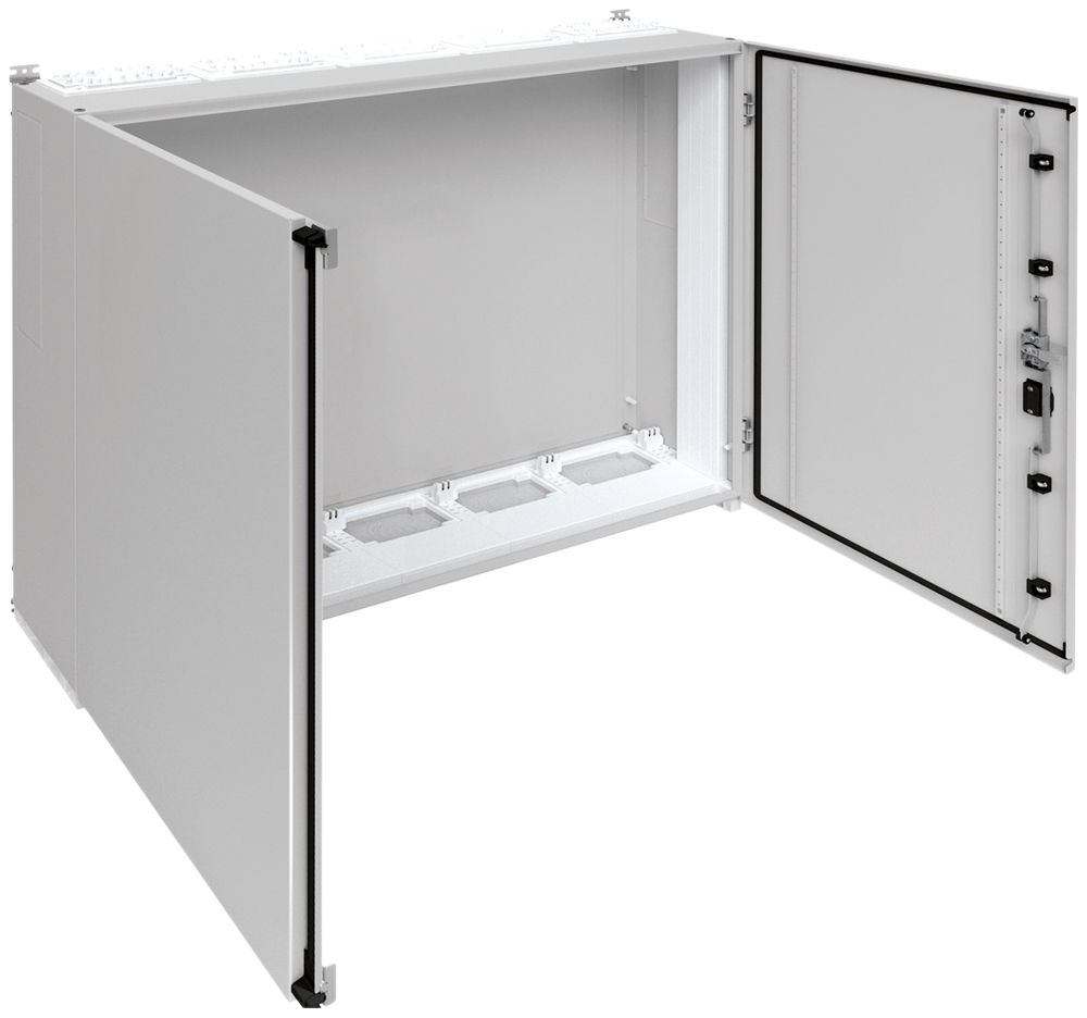 Armoire murale Hager univers porte pleine CP I IP55 1100×1300×275mm RAL 7035