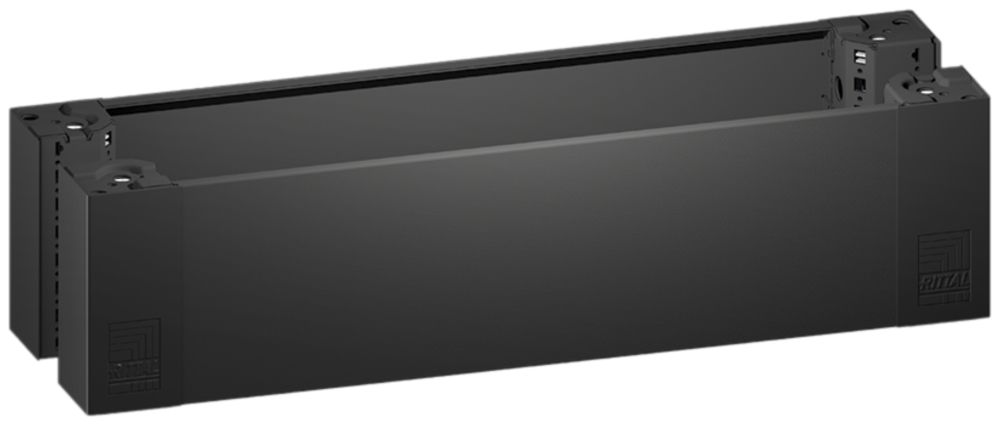 Socle avec angles Rittal AX, H=200mm, pour armoire compacte L=800mm