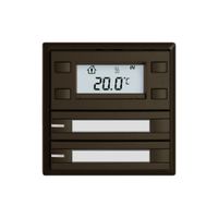 RTH-Taster EDIZIO.liv SNAPFIX® m.RGB-LED Pap.2×Taste 2-Tbed.br