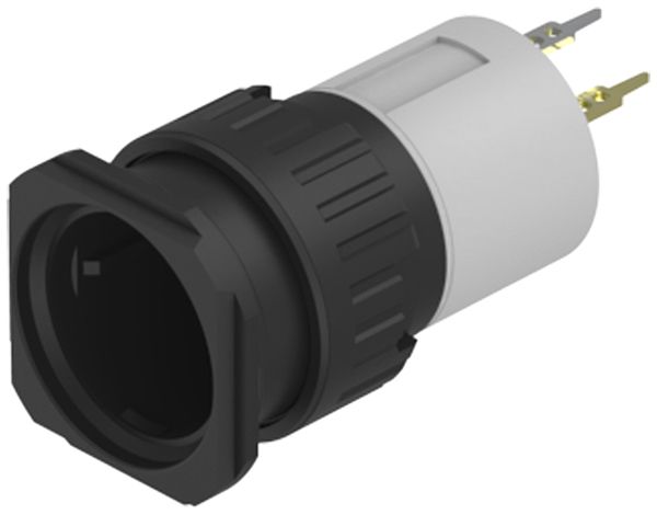 Leuchtdrucktastervorsatz EAO 51 1NO Lötanschluss Ø16mm tastend