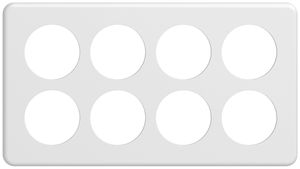 UP-Kopfzeile STANDARDdue 2×4, weiss