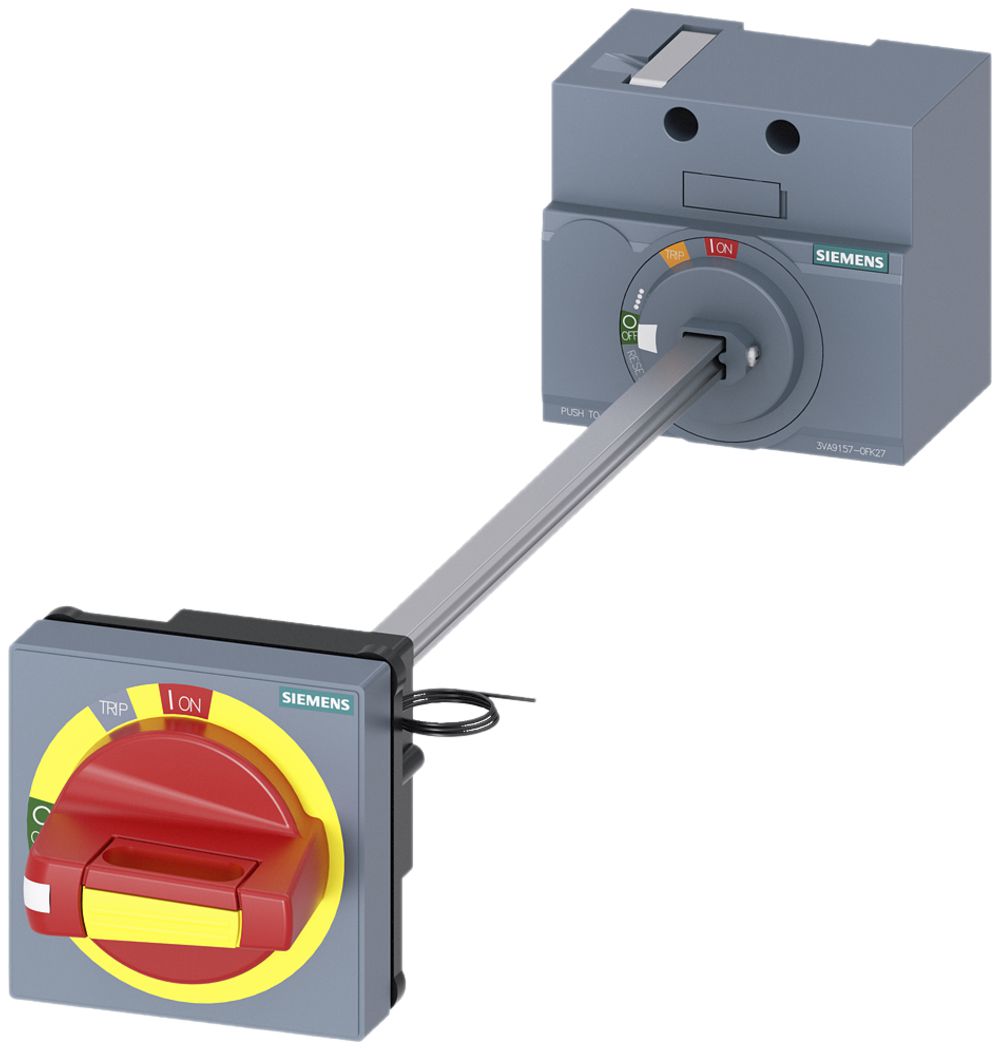 Azionatore a frizione arresto d'emer.Siemens SENTRON p.3VA1 100…160, illuminato