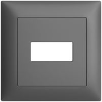 Frontset EDIZIOdue FMI für Bewegungsmelder pirios 180 R eco, dunkelgrau