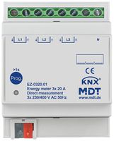 REG-Energiezähler KNX MDT EZ-0320.01 1L/3L 20A Direkt 4UM