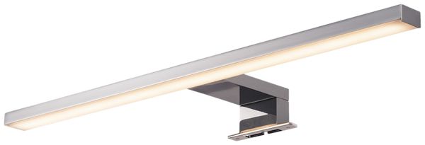 Lampada per specchio LED SLV DORISA, 7W 4000K 350lm lungo IP44 cromata