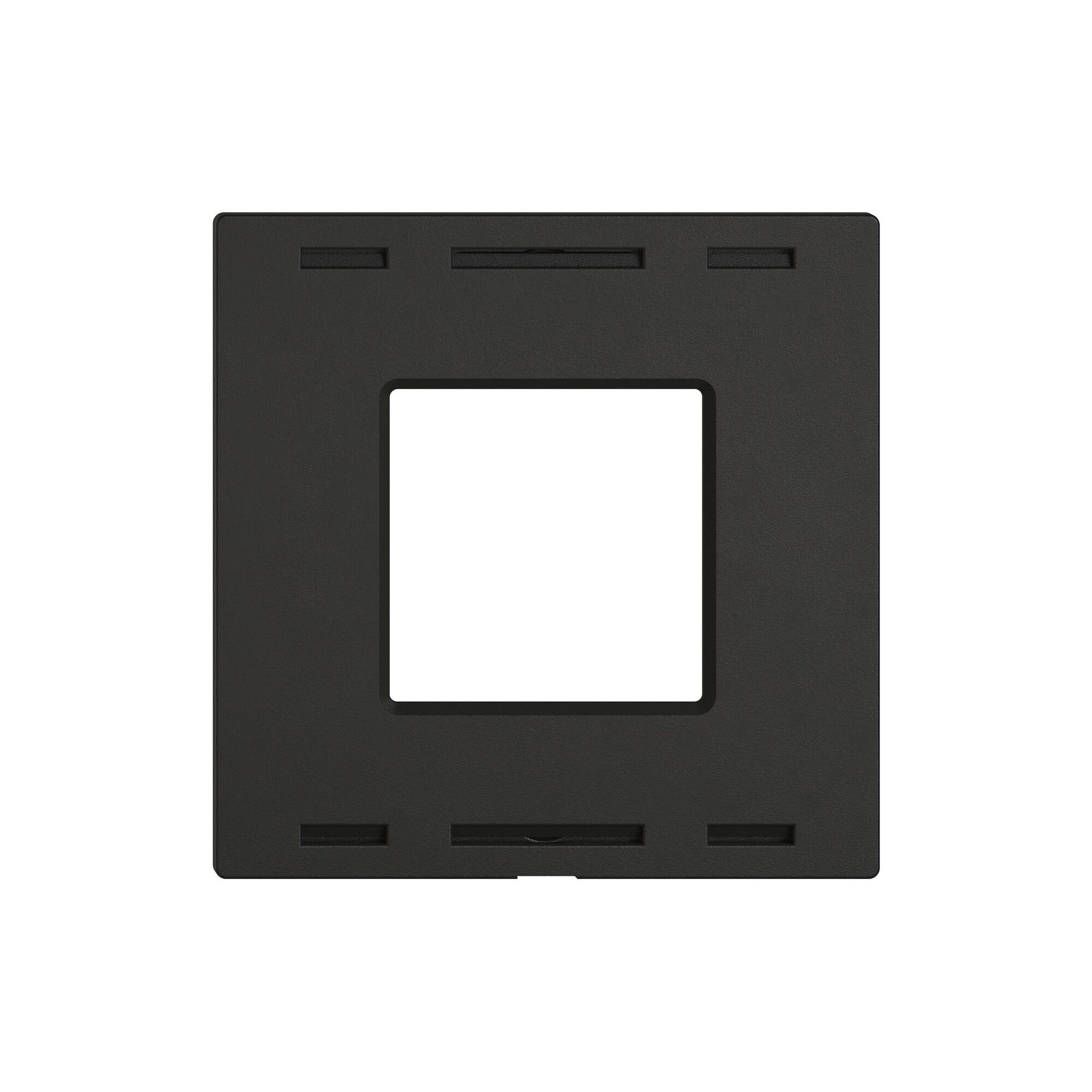 Abdeckset EDIZIO.liv Wiser SNAPFIX® Thermostat schwarz