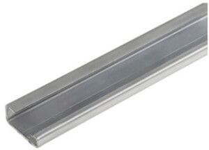 Barre profilée Weidmüller TS32 33×15×2000mm à fente 5.2×25mm acier zinguée