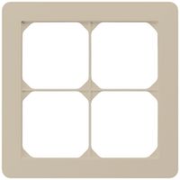 UP-Abdeckrahmen kallysto.trend 2×2 beige 154×154mm
