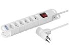 Prise multiple Steffen VARIABL Mister T 6×T13 3m blanc