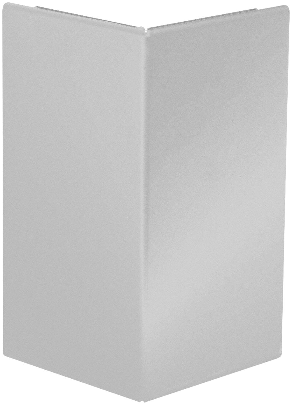 Ausseneckabdeckung 120mm hellgrau