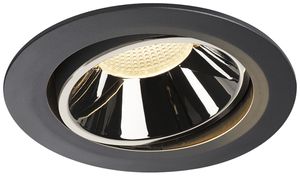 Downlight LED SLV NUMINOS MOVE XL 37.4W 3500lm 3000K 55° VAR Ø190×118mm no/Cr