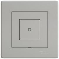 Poussoir scènes ENC EDIZIO.liv Wiser SNAPFIX® 1 scène 1 touche grc