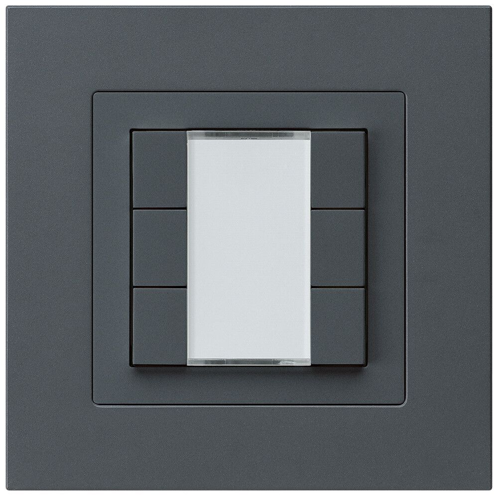 UP-Taster kallysto.pro KNX 6×s/e-link anthrazit