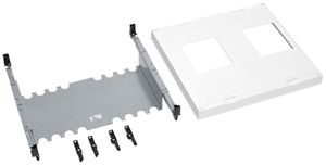 Baustein Hager univers N 450×500mm für LS H3+2×MCCB P4 3/4-polig Motorantrieb