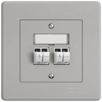 Presa audio INC EDIZIO.liv SNAPFIX® 2× grc