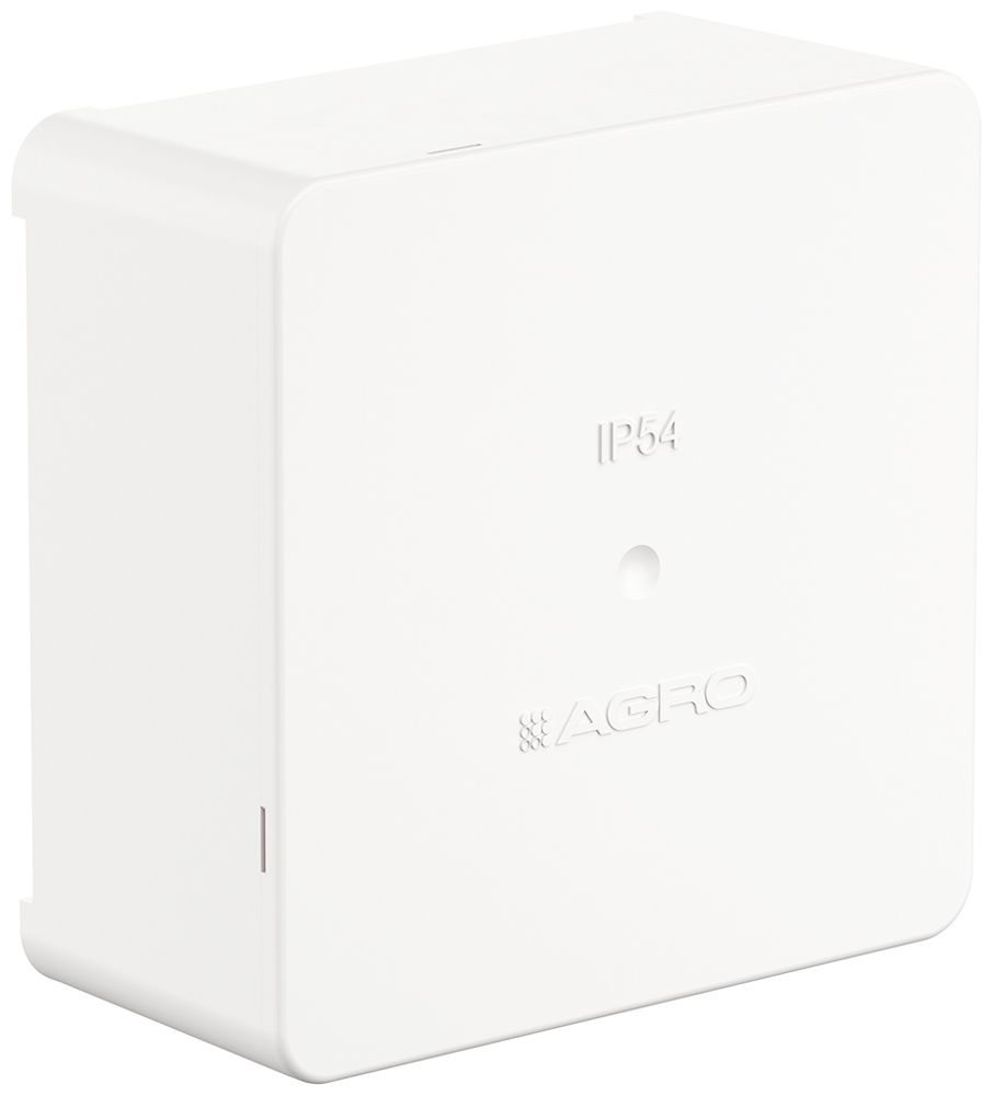 Scatola di derivazione AP vuota IP54 bianco 80×80×35mm
