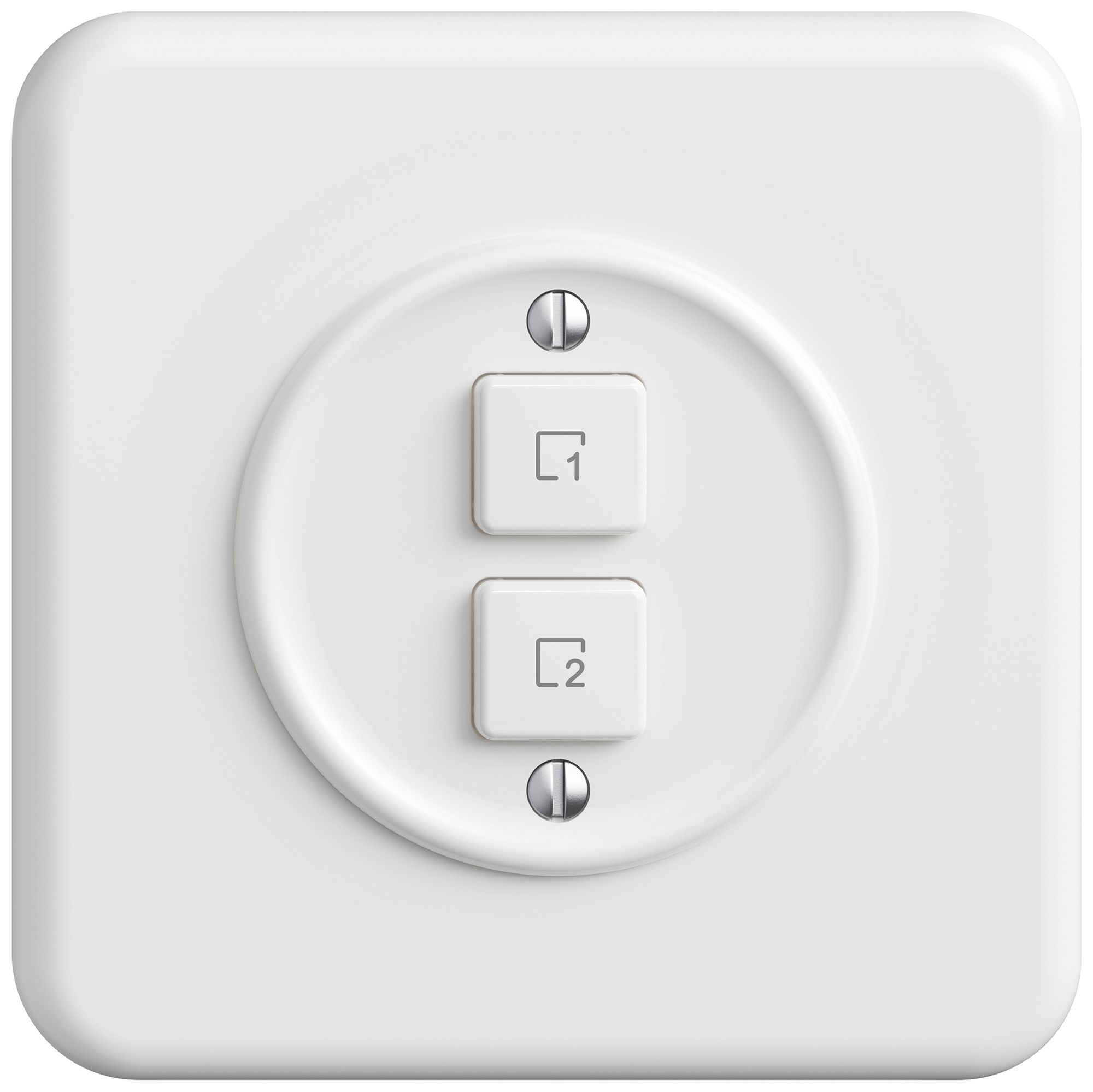 Commande pour poussoir scènes ENC STANDARDdue Wiser 2 scènes 2t bc