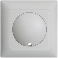 UP-Frontset EDIZIOdue hellgrau für Zugtaster/-schalter