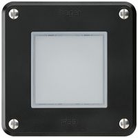 UP-LED-Leuchte robusto C IP55 schwarz LED weiss