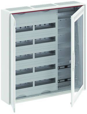 Distributore AP ABB CA 35VMW, 3 parti 5 file 120UM + media, porta-WiFi ventilata