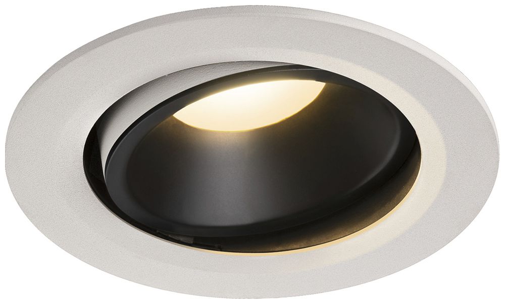 LED-Downlight SLV NUMINOS MOVE L 25.4W 2150lm 3000K 55° DIM Ø160×86mm ws/sz
