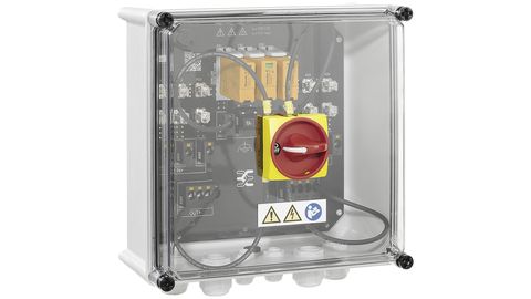 Weidmüller, mit Kabeleinführungen