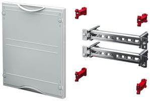 Montageplatte Rittal SV 9666.430 300×250mm mit Tragschiene/Abdeckung