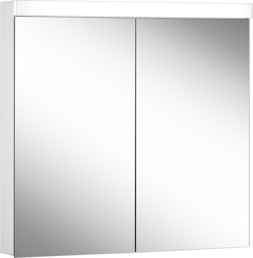 Schneider Spiegelschrank LOB 80/2/LED, 4000K, weiss