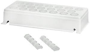 Placca di fissaggio grigio, 7×M16/25, 13×M20/25 Hensel Enystar