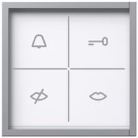 LED-Info-Modul Siedle Access Professional 12V AC/DC silber
