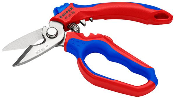 Elektrikerschere KNIPEX 45° 160mm 0.5…6 mm²/10…25mm²
