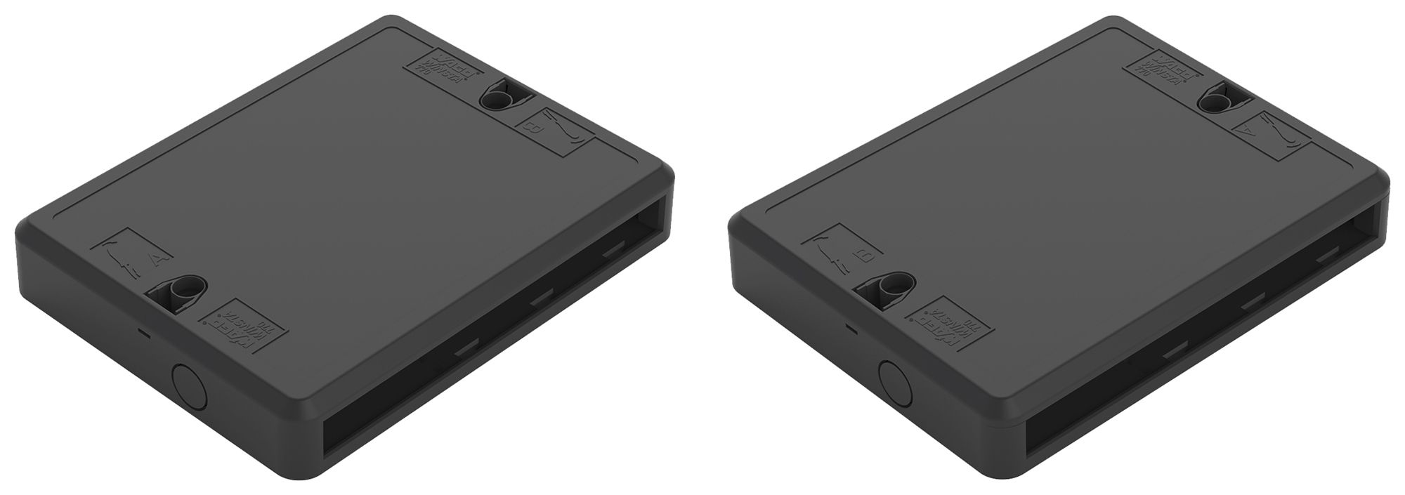 Verteilerbox WAGO WINSTA, Kodierung: A, 5L, 1 Eingang/5 Ausgänge, schwarz