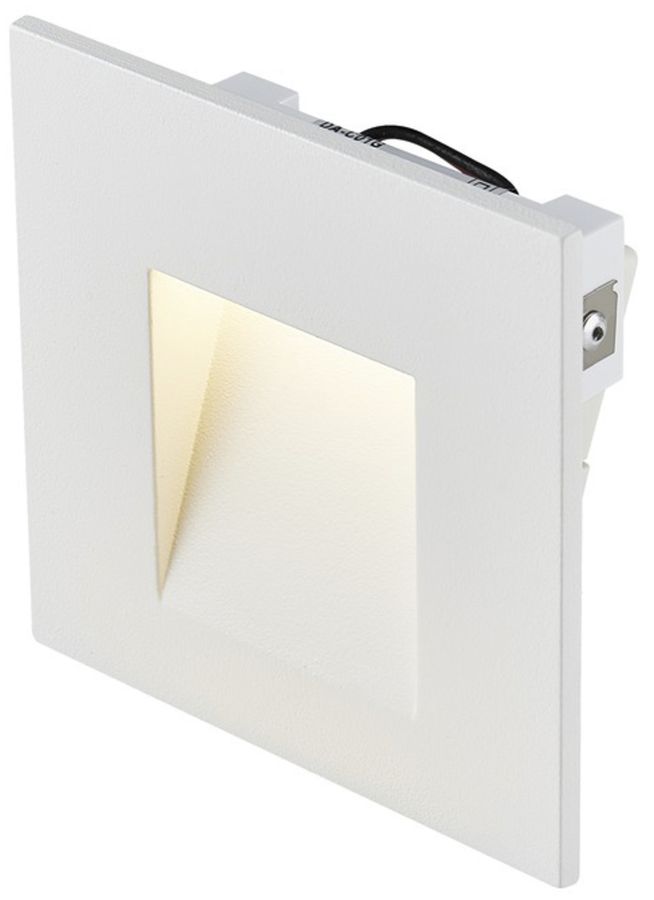 EB-LED-Wandleuchte SLV MOBALA 1.3W 14lm 3000K EB 78×78mm weiss
