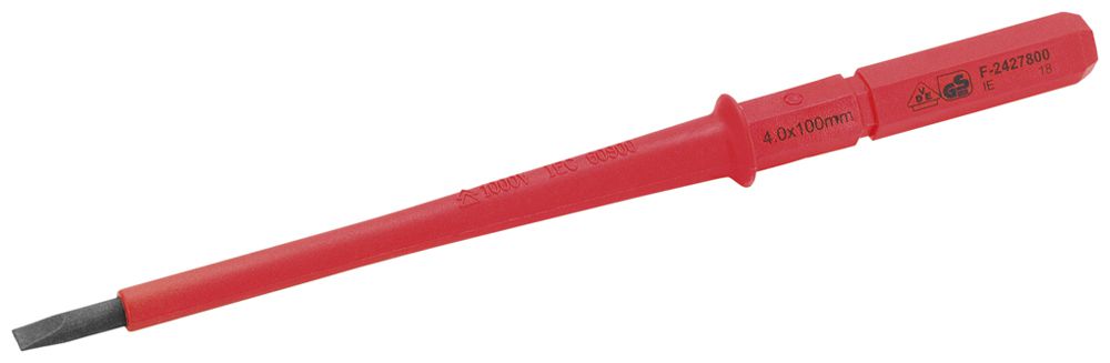 Lame interchangeable CIMCO VDE 1000V fente 0.8×4×100mm pour dynamométrique