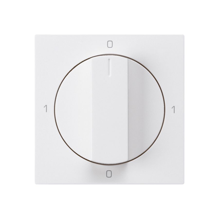 Einsatz zu Drehschalter kallysto 0/1L weiss mit Drehgriff