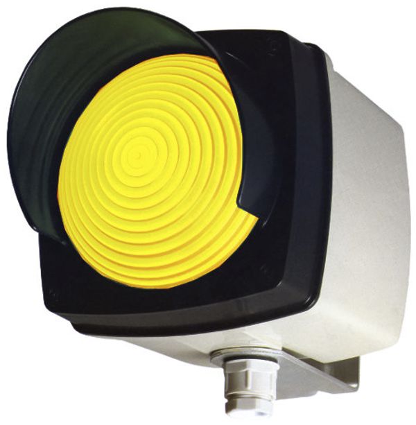 Signalleuchte Wunderli SIWA, 230VAC, LED, Linse gelb, IP65