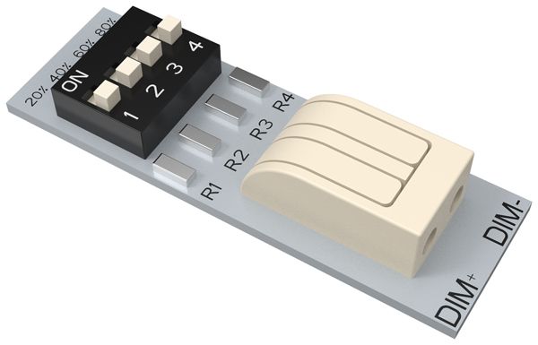 Dimmer Leistungreduzierung DOTLUX DOLPHINmicro, mini, maxi und PLAZA