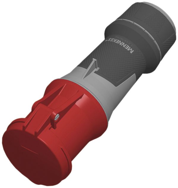 Presa mobile CEE PowerTOPXtra 63A IP44 5P 6h 400V Ø95×268mm rosso