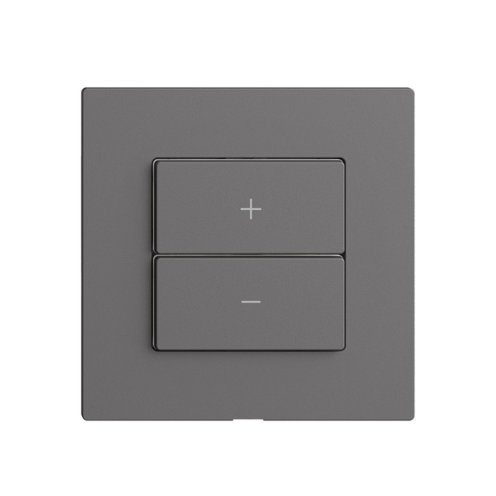 Dimmer Uni-LED 1K/2T Edue Wiser dunkelgrau
