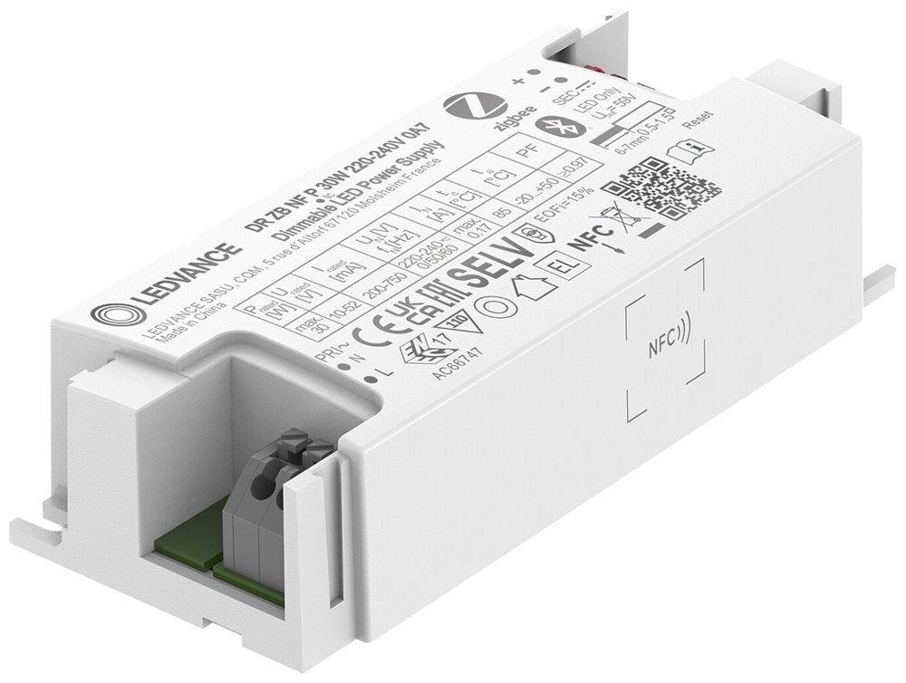 LED-Betriebsgerät LEDVANCE DR ZIGBEE 30W 60V 200…750mA DIM 118.2×45×25mm