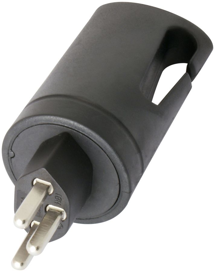 Gummistecker MH T23 schwarz Top-Tec