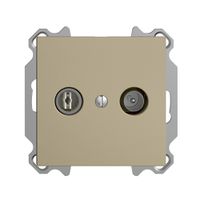 UP-TV-R-Dose EDIZIOdue 11dB sand Breitbanddose 5…2000MHz, FM