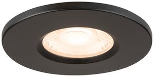 Downlight LED SLV UNIVERSAL FIX 5W 690lm 2700…6500K IP65 MB VAR Ø68 noir