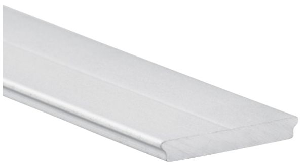 Profilé en alu type 16 DOTLUX 15×2×2000mm, argent, pour bandes LED 12mm