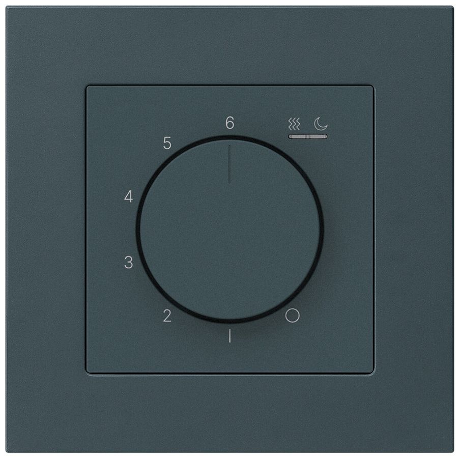UP-Raumthermostat kallysto.pro An/Aus 230VAC 4A 94×94mm anthrazit