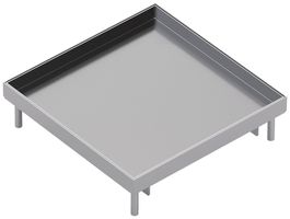 Edelstahlkassette Hager Q16 14 32×320×320mm rostfreier Stahl