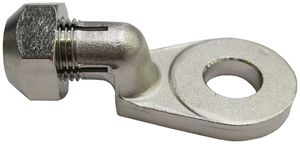 Capocorda concentrico diritto Gardy 6mm ottone