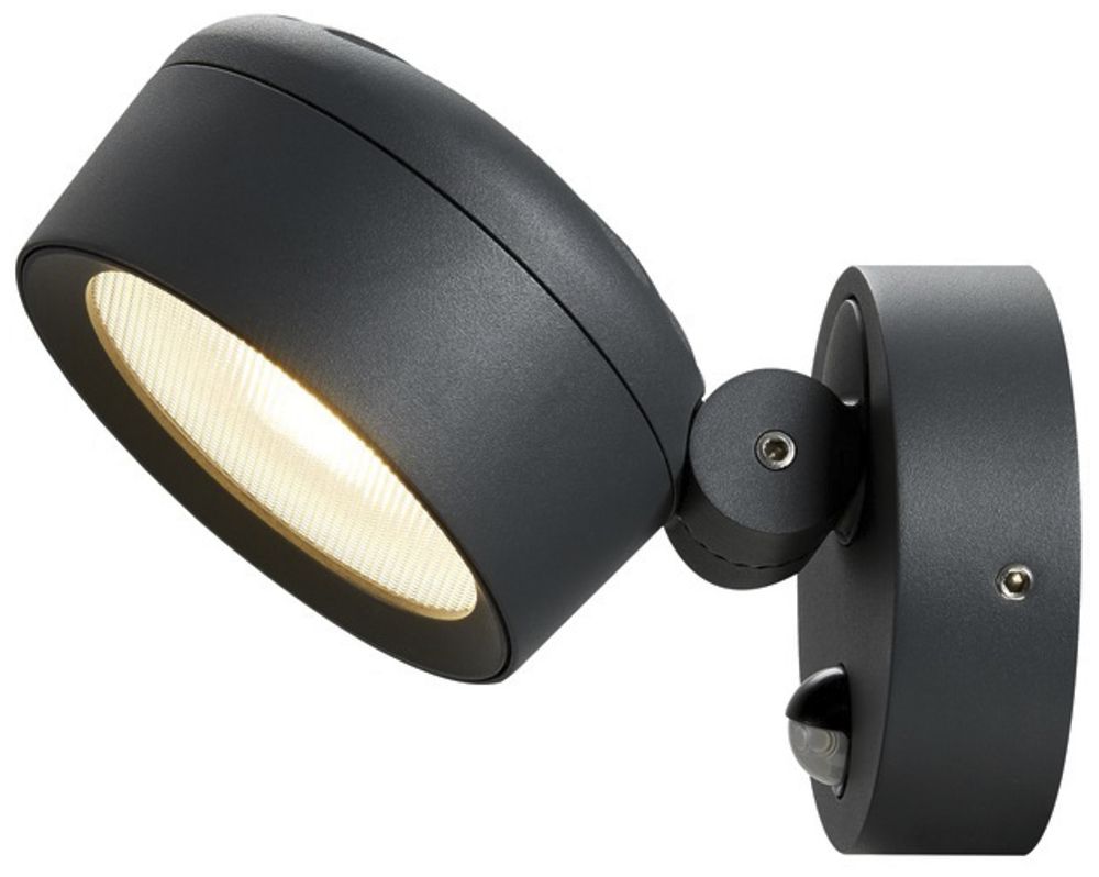 LED-Wandleuchte SLV ESKINA SPOT SENSOR 14.5W 3000/4000K 1000lm IP54 anthrazit