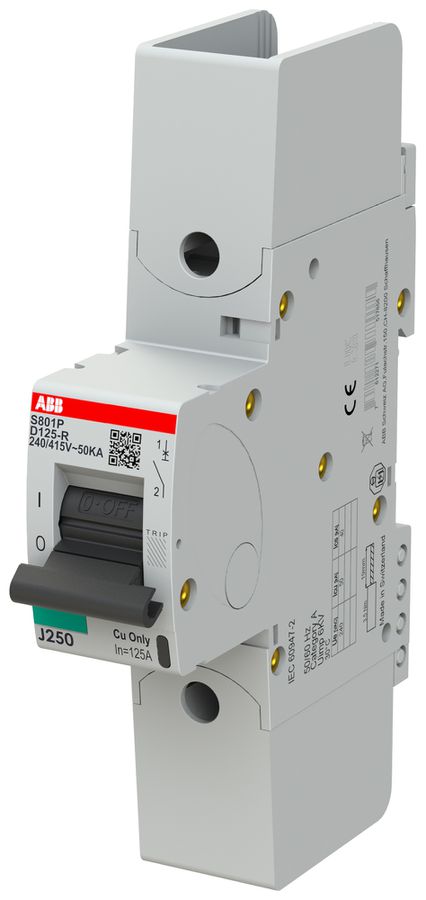 Disgiuntore ABB S801P-D125-R 1P 230V D-125A 50kA 1.5UM